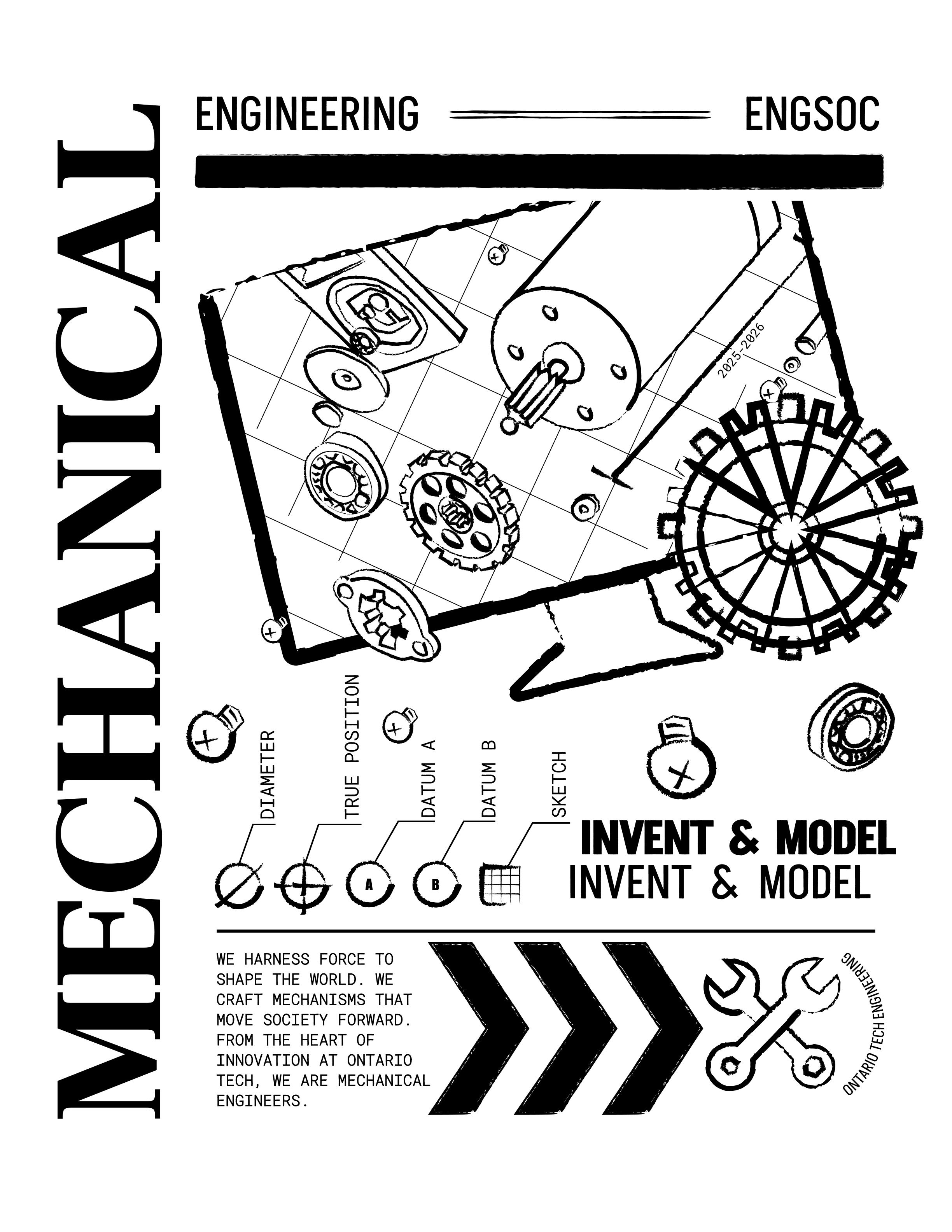 Mechanical Hoodie Design